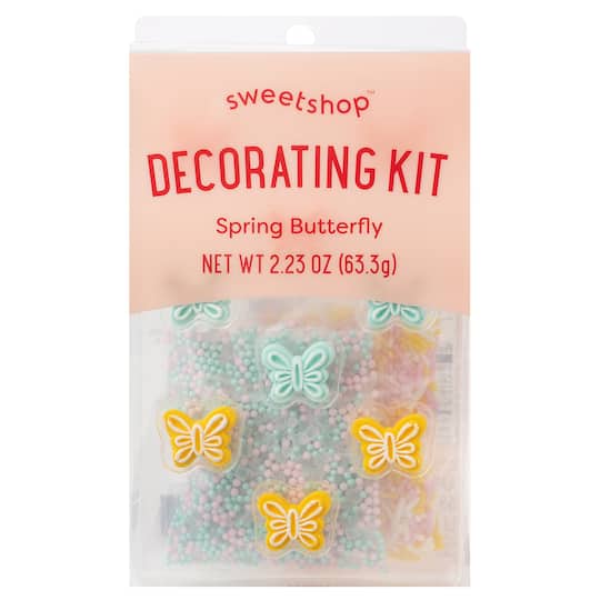 Sweetshop&#x2122; Spring Butterfly Decorating Kit